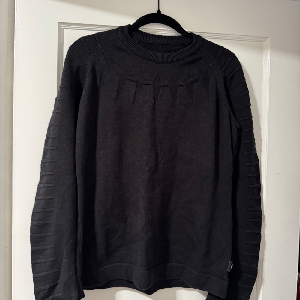 Musterbrand Marvel Wakanda Black Panther knit lightweight pullover sweater